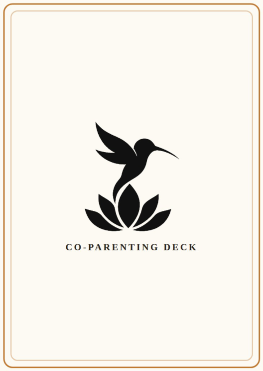 Solo deck with linen backs