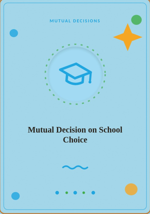 Co-Parenting School Choice card